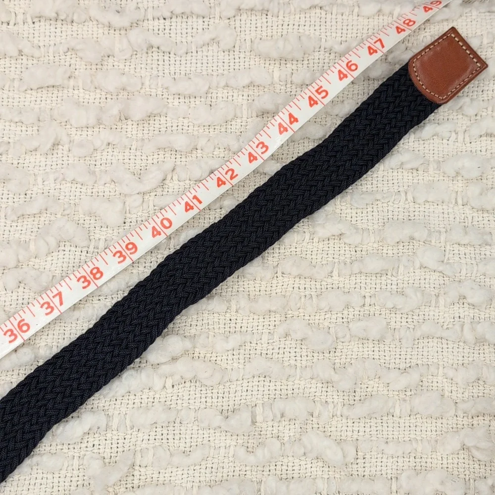 Ariat Men's Dark Blue Navy Woven Braided Belt 48